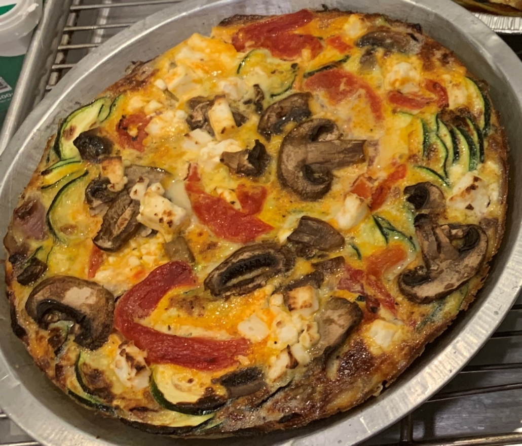 Zucchini frittata